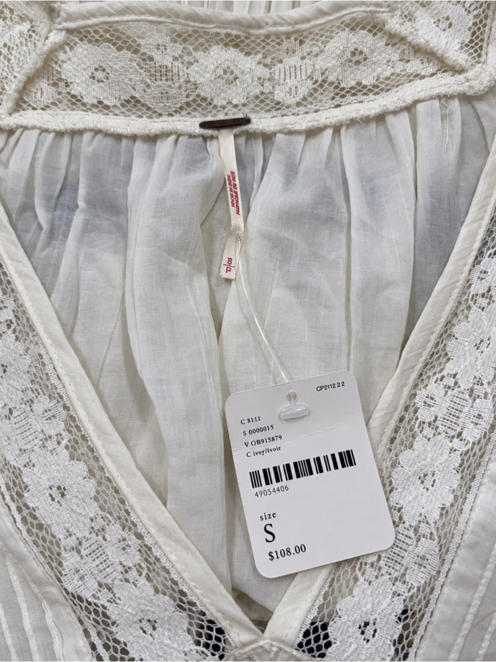 NWT Free People Favorite Romance Tunic - Small - Picture 6 of 6